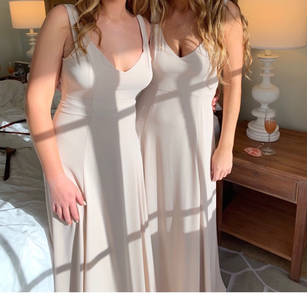 mumu dress, worn once, “show me the ring crisp”